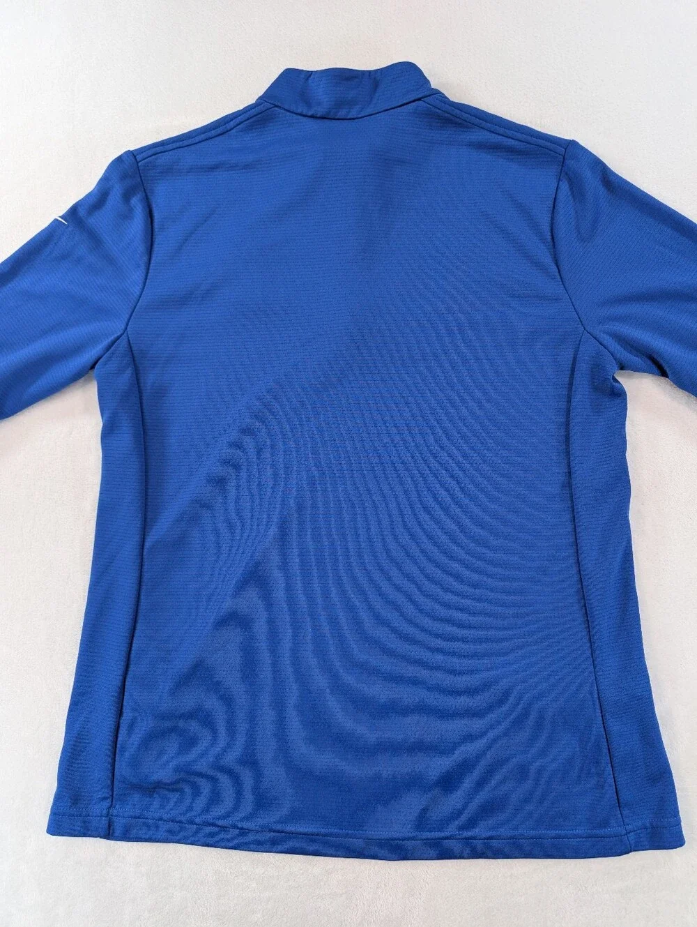 Nike Duke University Blue Quarter Zip Pullover Womens Large Performance Jacket